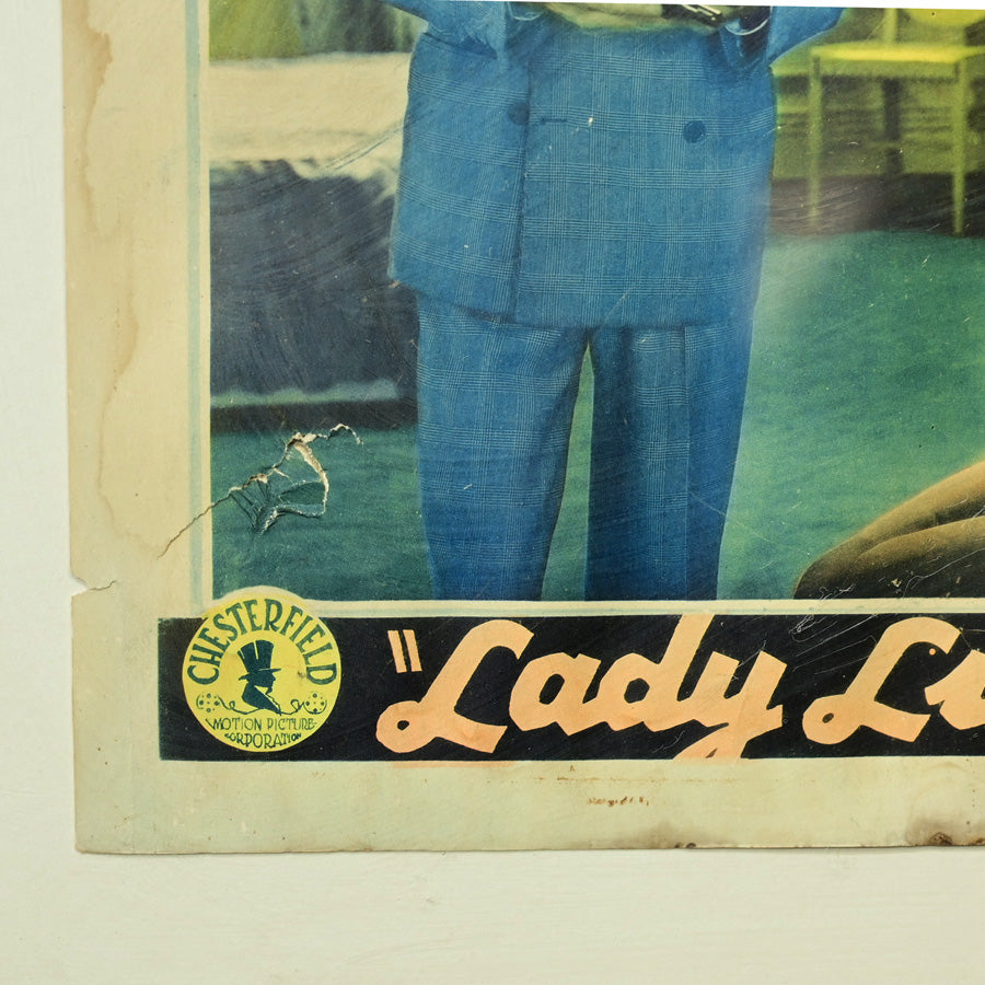 Afiche original de film "Lady Luck" 1936