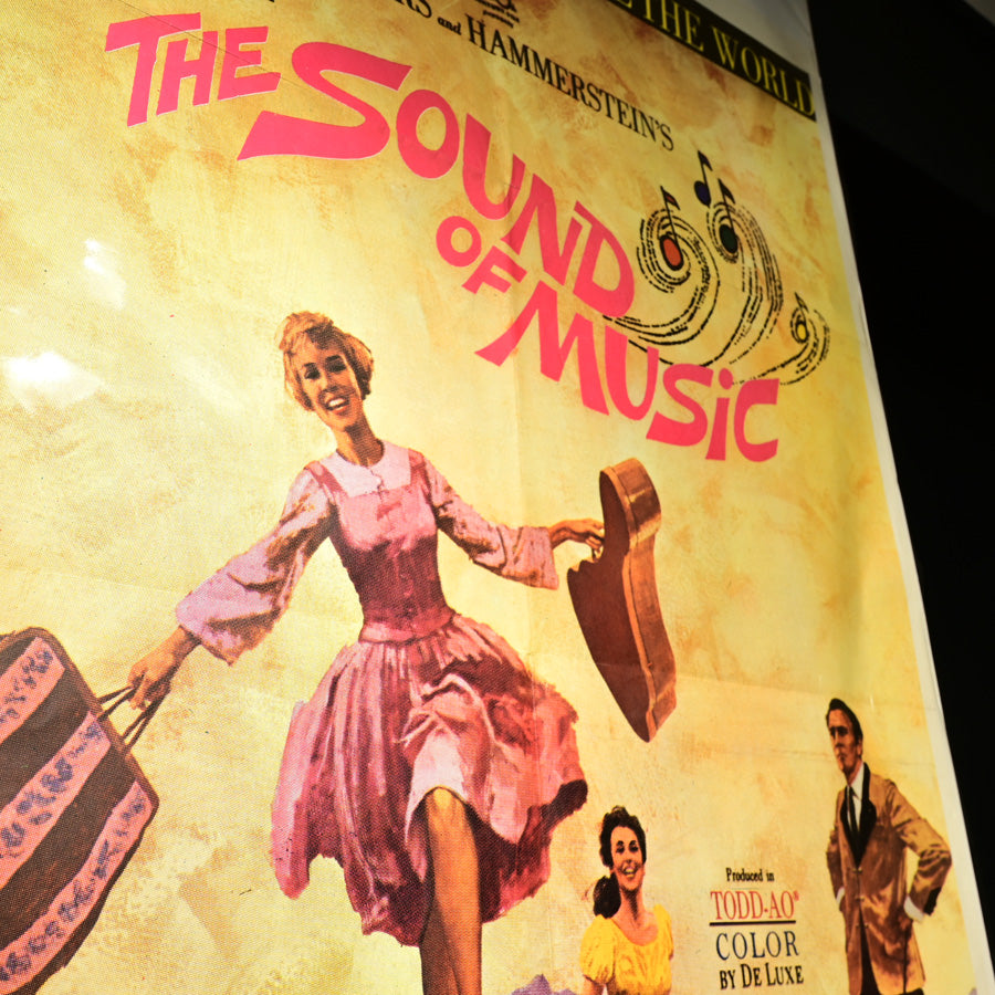 Afiche o cartel de cine "The Sound of Music" original