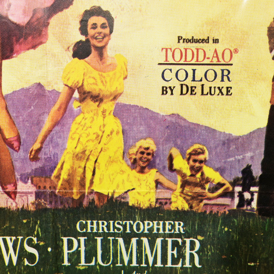 Afiche o cartel de cine "The Sound of Music" original