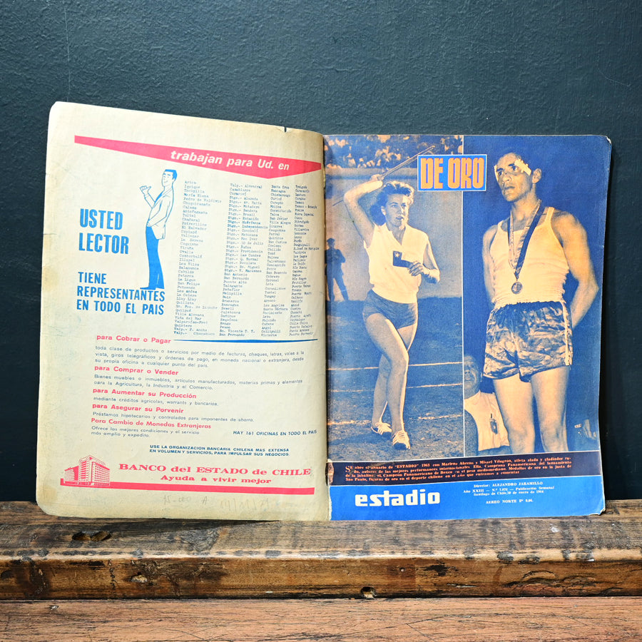 Revista Estadio 1079 Anuario 1963