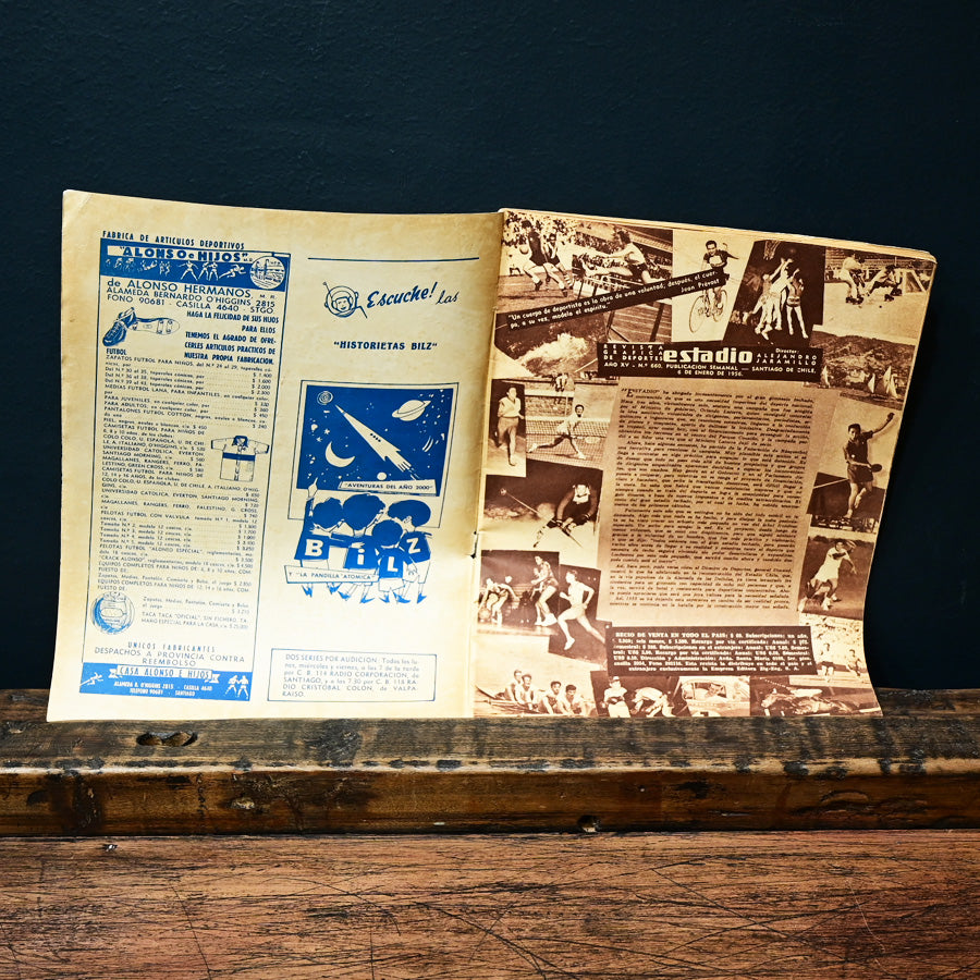 Revista Estadio número 660 1956
