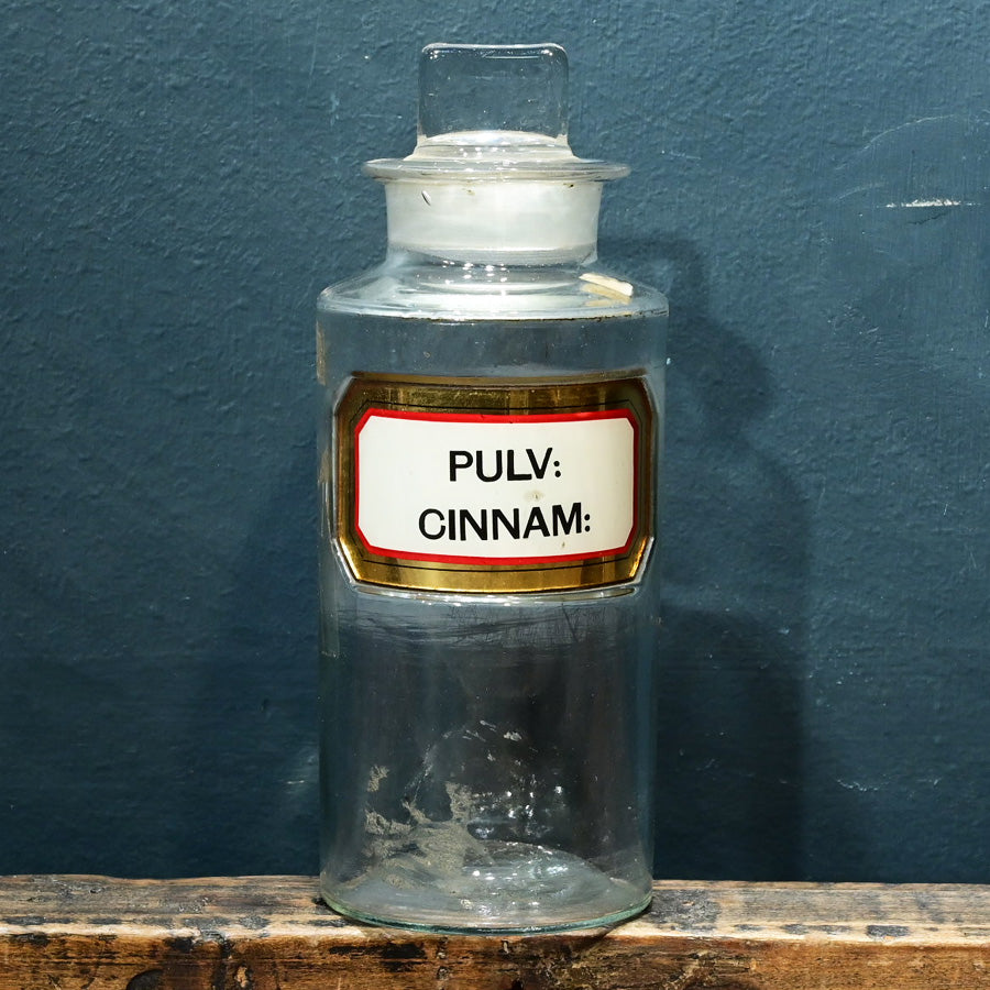 Frasco farmacéutico Pulv. Cinnam.