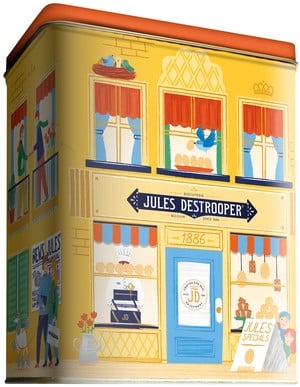 Regalo Retro Jules Destrooper Caja Colección Galletas Belgas (BELGICA) 200G