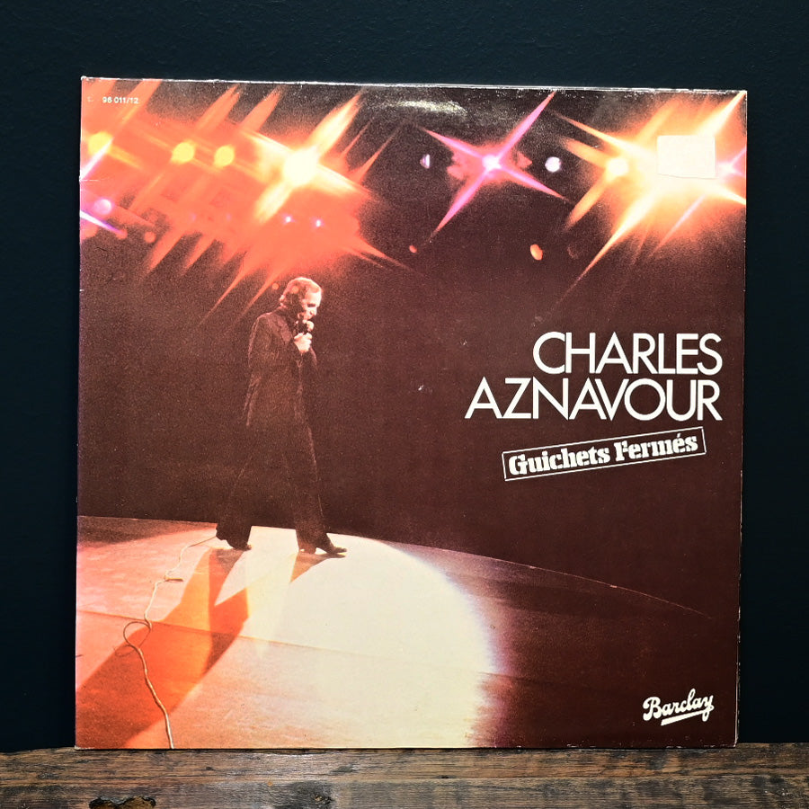 Long Play "Guichets Fermés" de Charles Aznavour