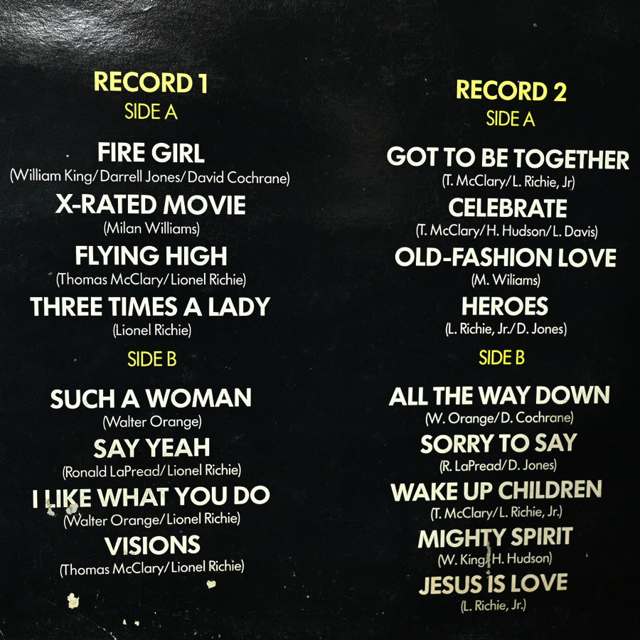 Long Play doble "The Fantastic Commodores" del año 1978