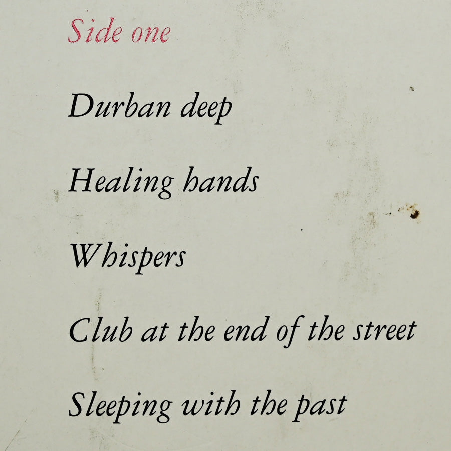 Long Play "Sleeping wih the Past" de Elton John edición neerlandesa 1989