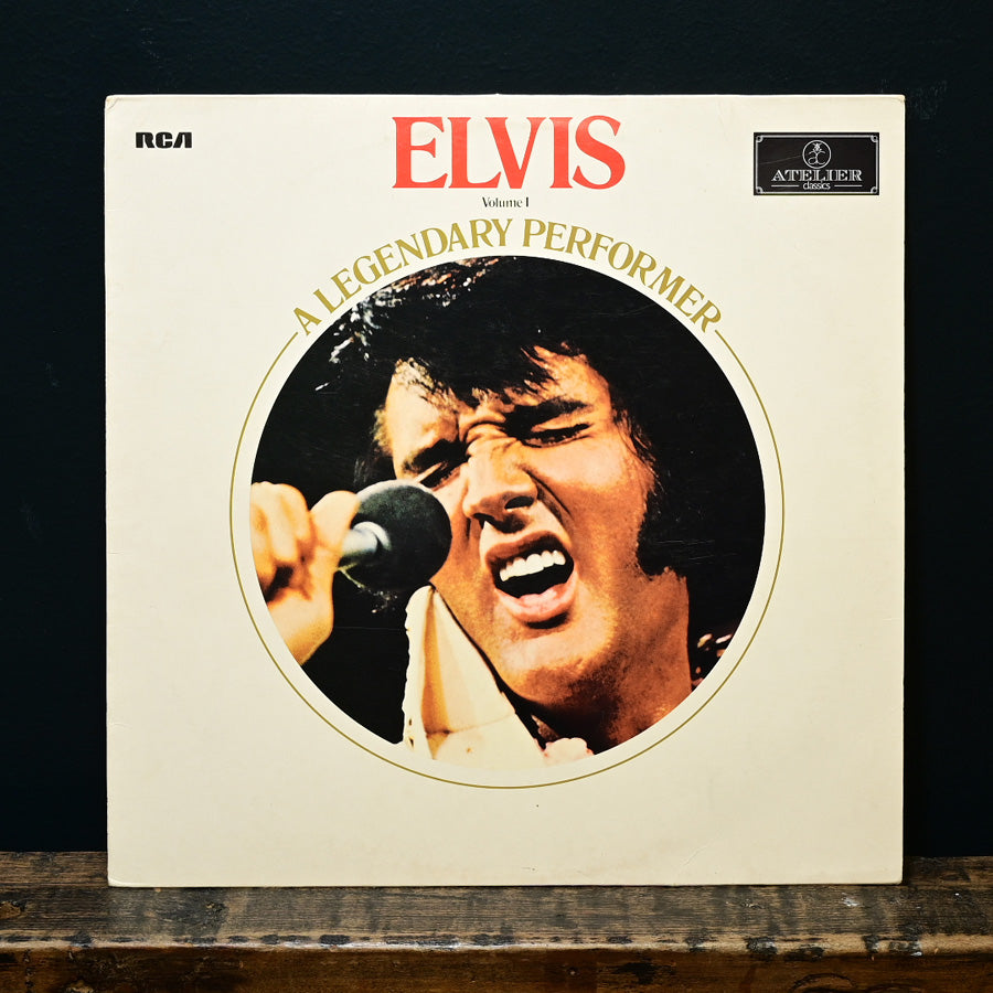 Long Play "A Legendary Performer vol.1" de Elvis Presley edición alemana de 1973
