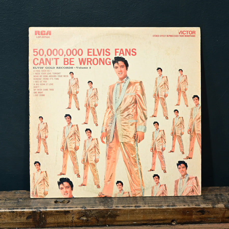 Long Play Elvis Presley "50.000.000 Elvis Fans can't be wrong" Vol. 2