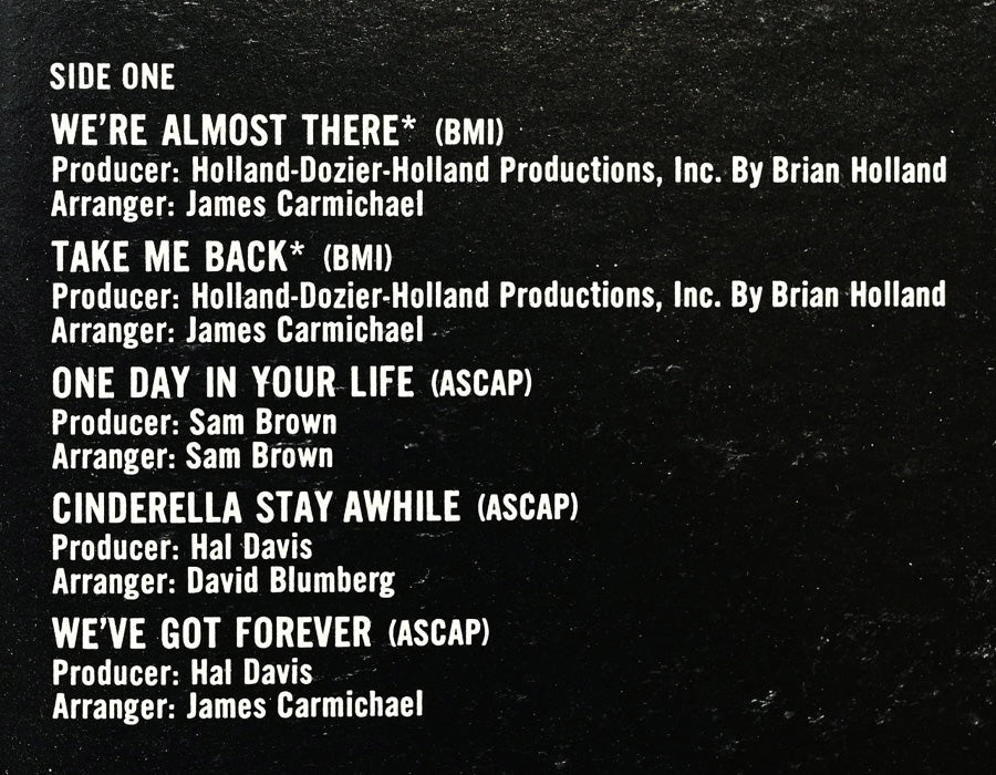 Long Play Forever, Michael de Michael Jackson edición original 1975