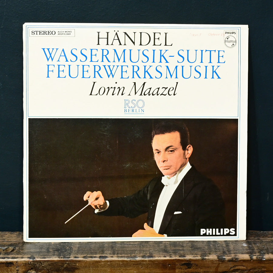 Long Play Música del Agua y Suite Fuegos de Artificio de G.F. Haendel