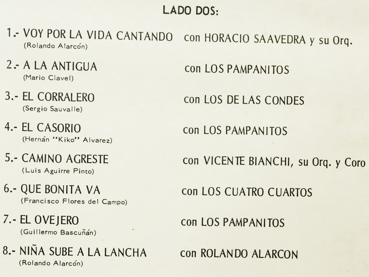 Long Play "Grandes Exitos de Pedro Messone" Chile, 1971