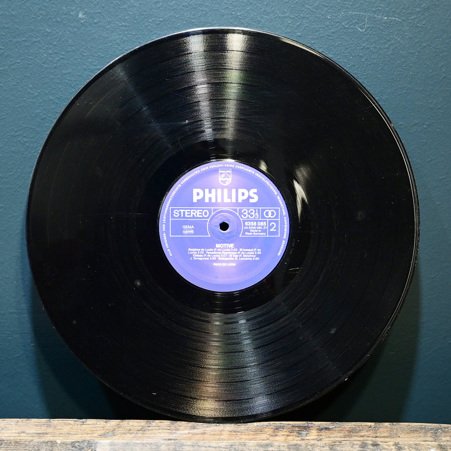 Long Play "Paco de Lucía" compilación alemana 1972