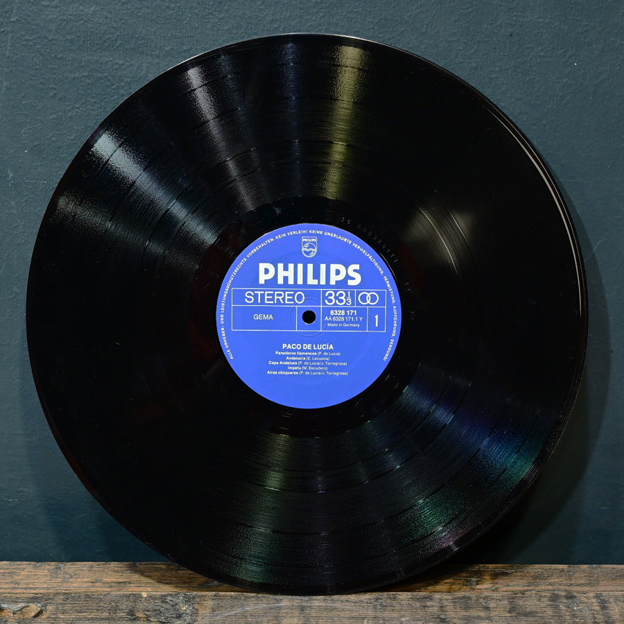 Long Play "Paco de Lucía" compilación alemana 1973