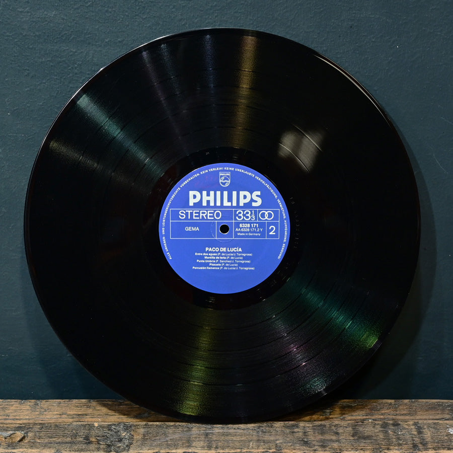 Long Play "Paco de Lucía" compilación alemana 1973