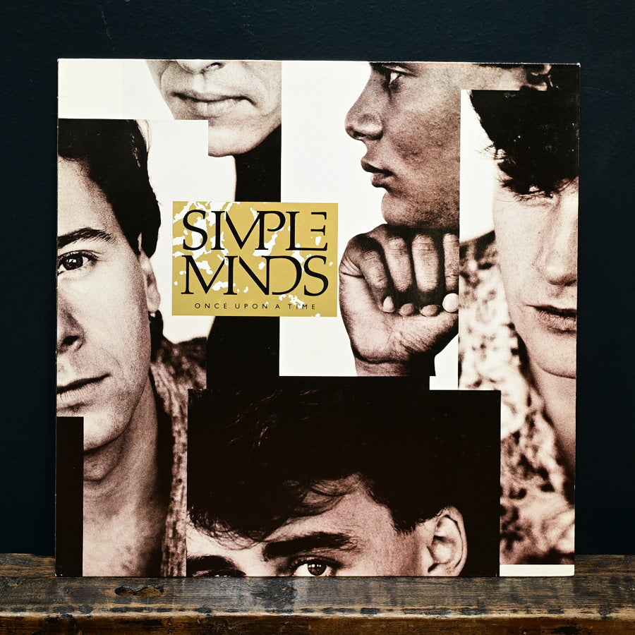 Long Play "Once Upon a Time" de Simple Minds edición alemana de 1985