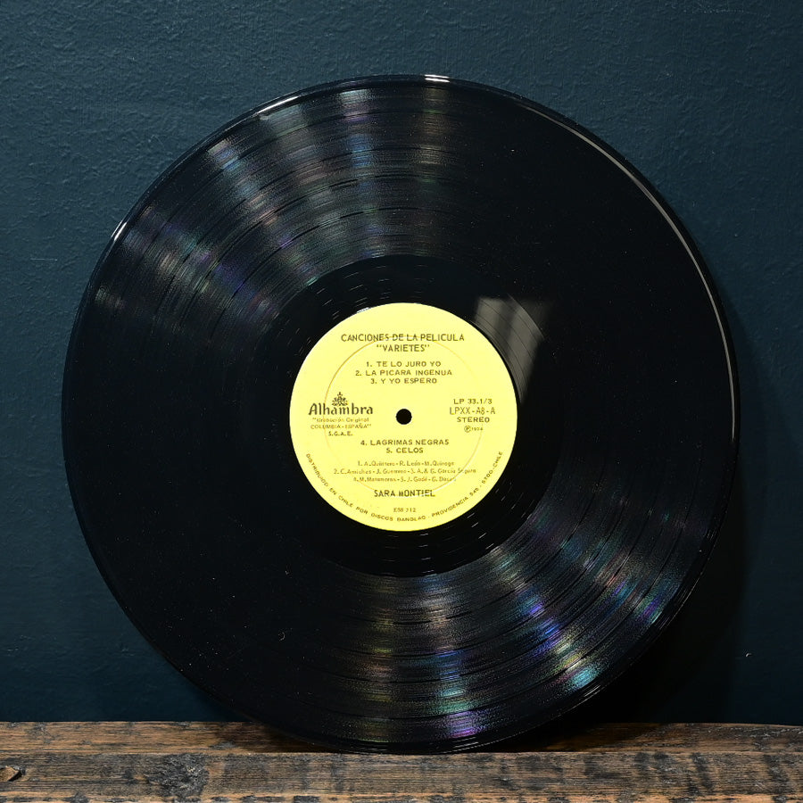 Long Play "Varietés" de Sara Montiel 1974