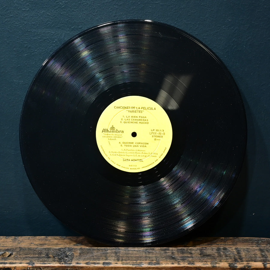 Long Play "Varietés" de Sara Montiel 1974