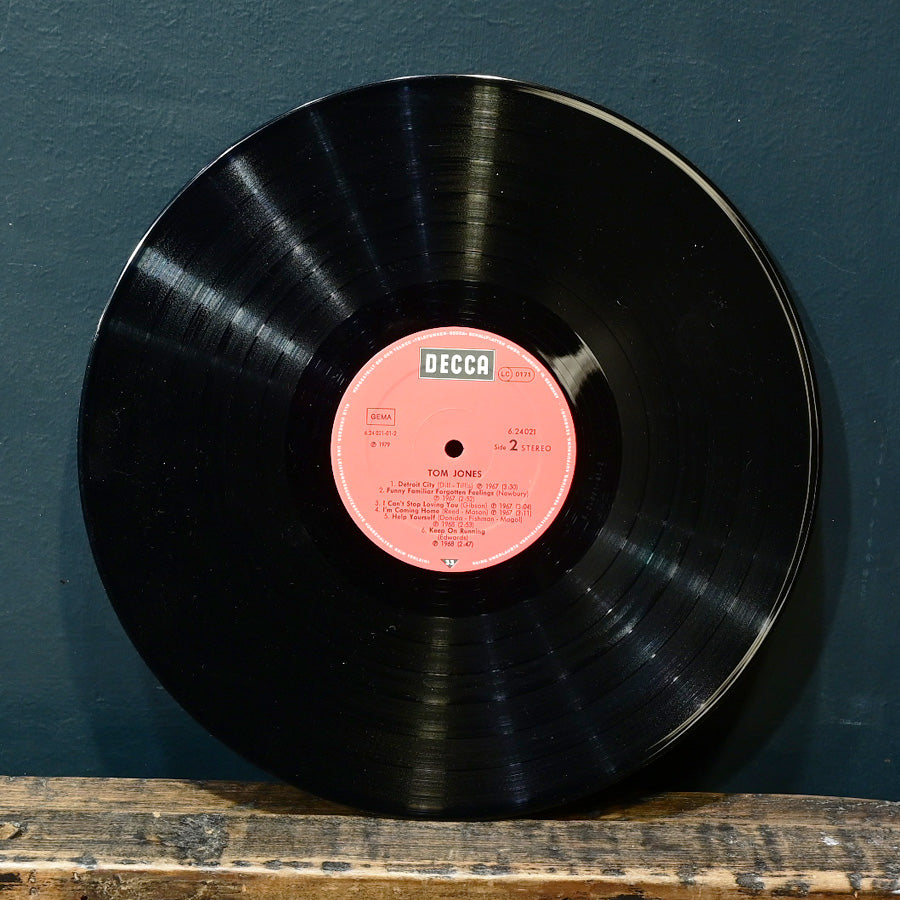 Long Play Tom Jones edición alemana de 1973