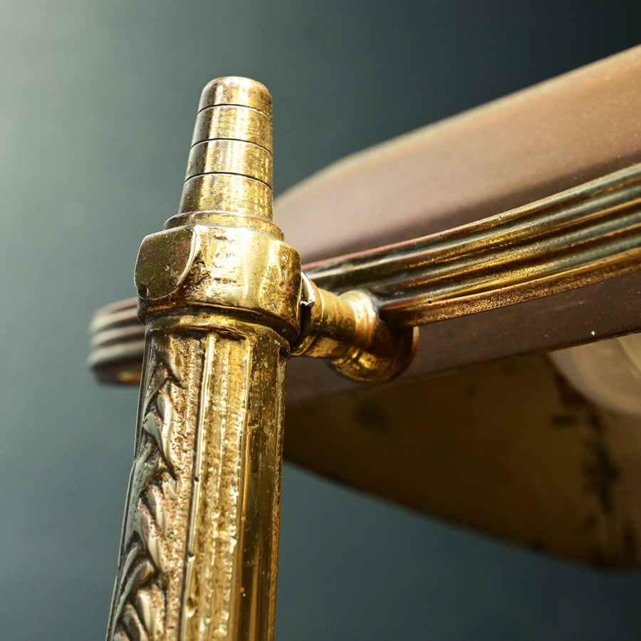 Lámpara de escritorio en bronce