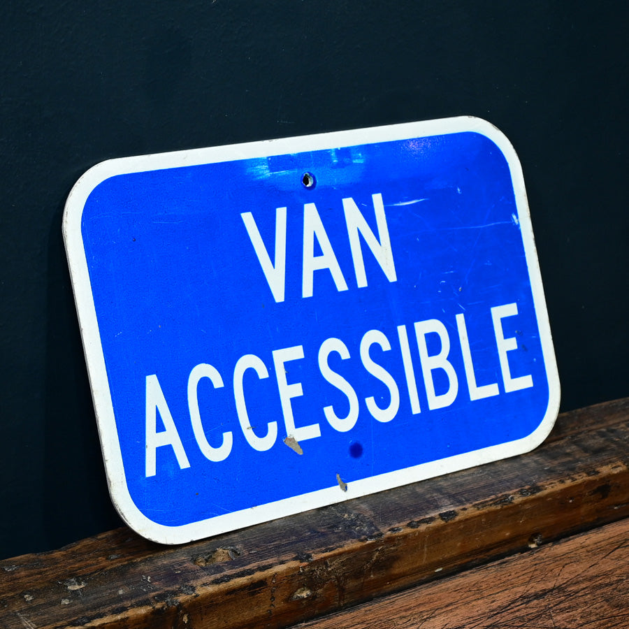 Letrero Van Accesible