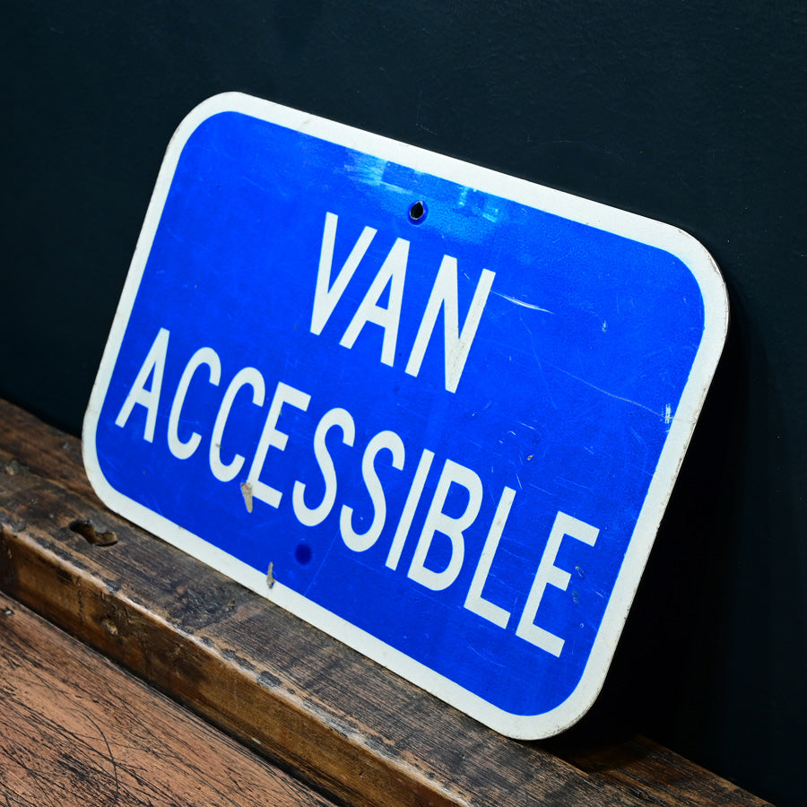 Letrero Van Accesible