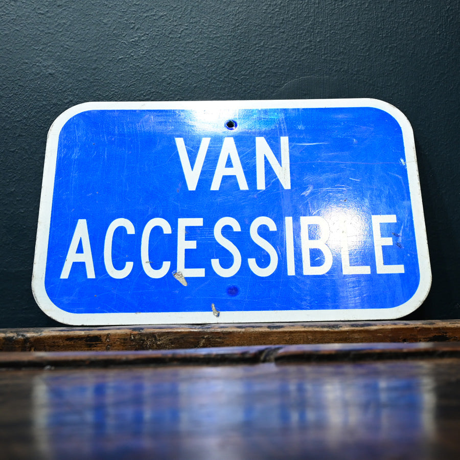 Letrero Van Accesible