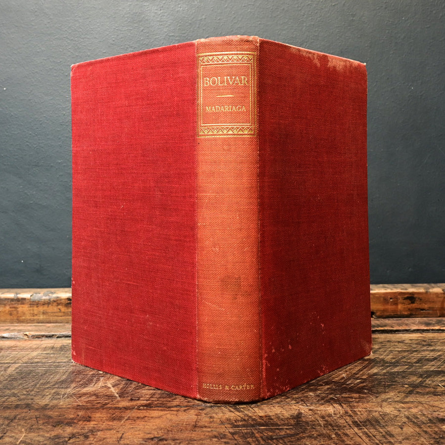 Libro Bolívar de Salvador de Madariaga