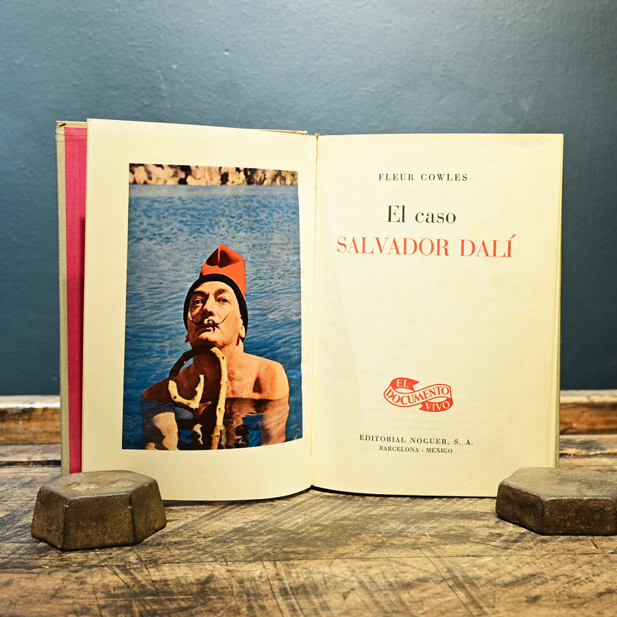 Libro El Caso Salvador Dalí de Fleur Cowlwes primera edición de 1959
