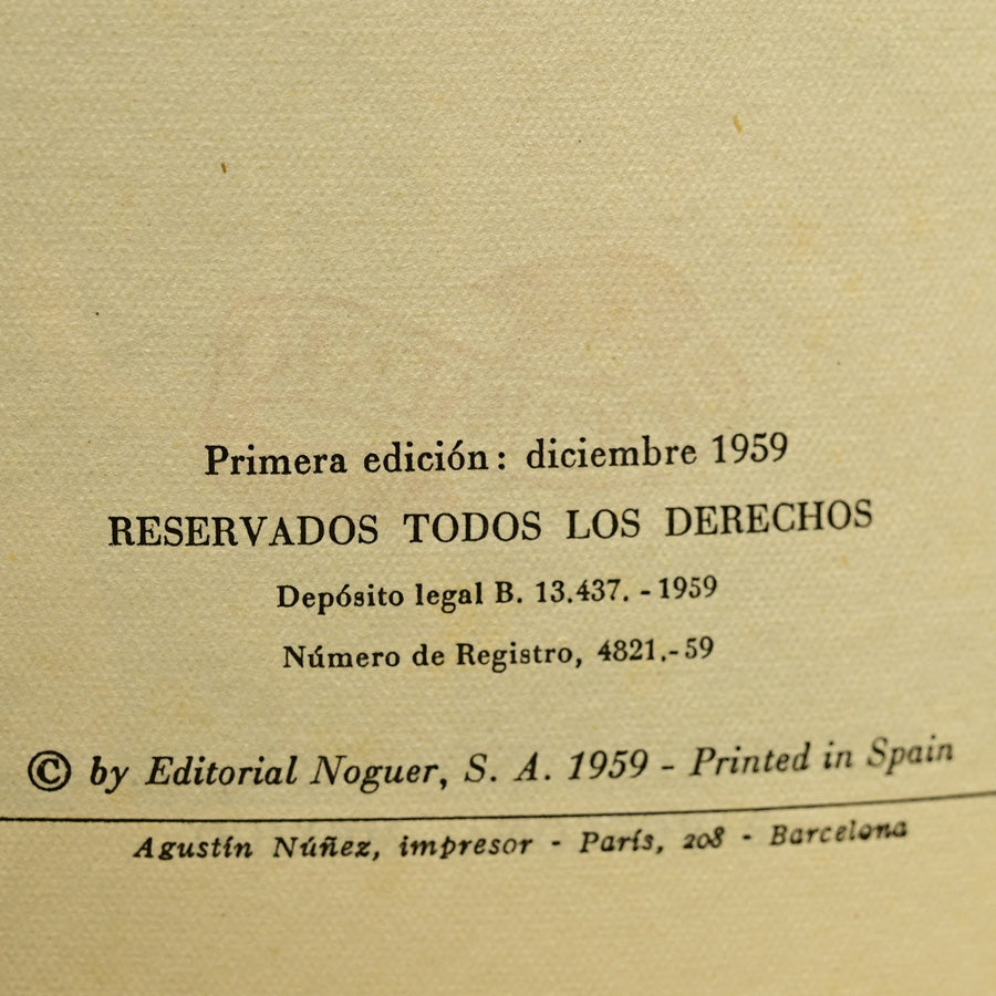 Libro El Caso Salvador Dalí de Fleur Cowlwes primera edición de 1959