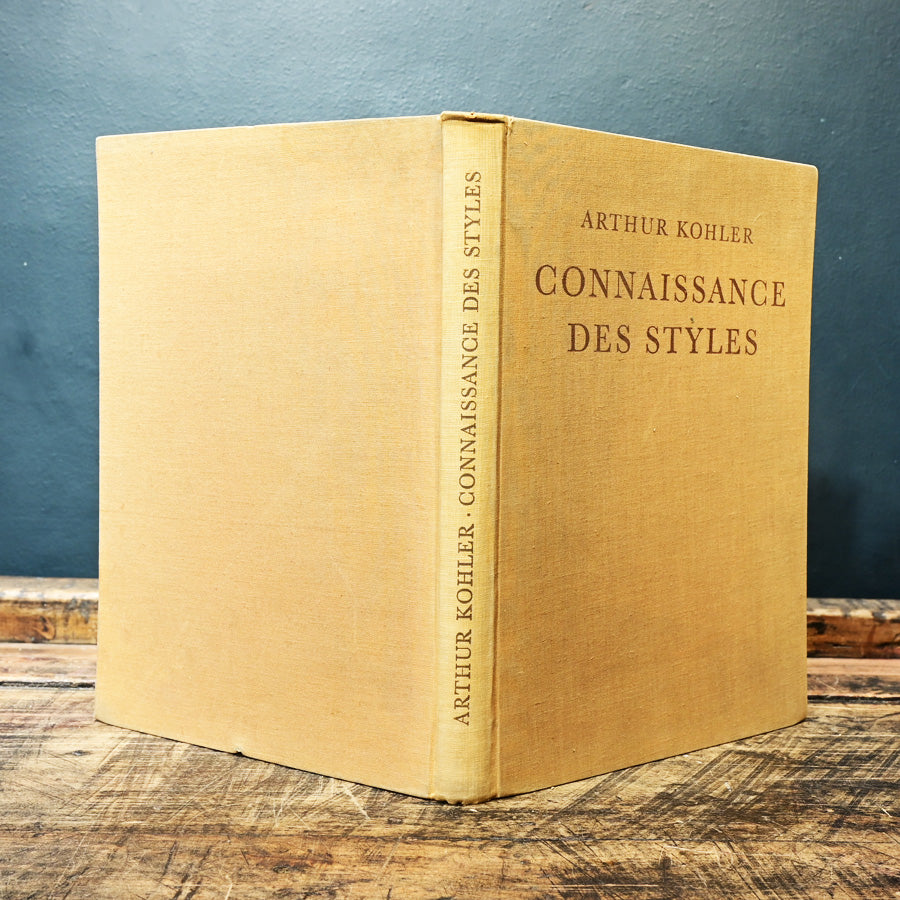Libro Connaissance des Styles de Arthur Kohler