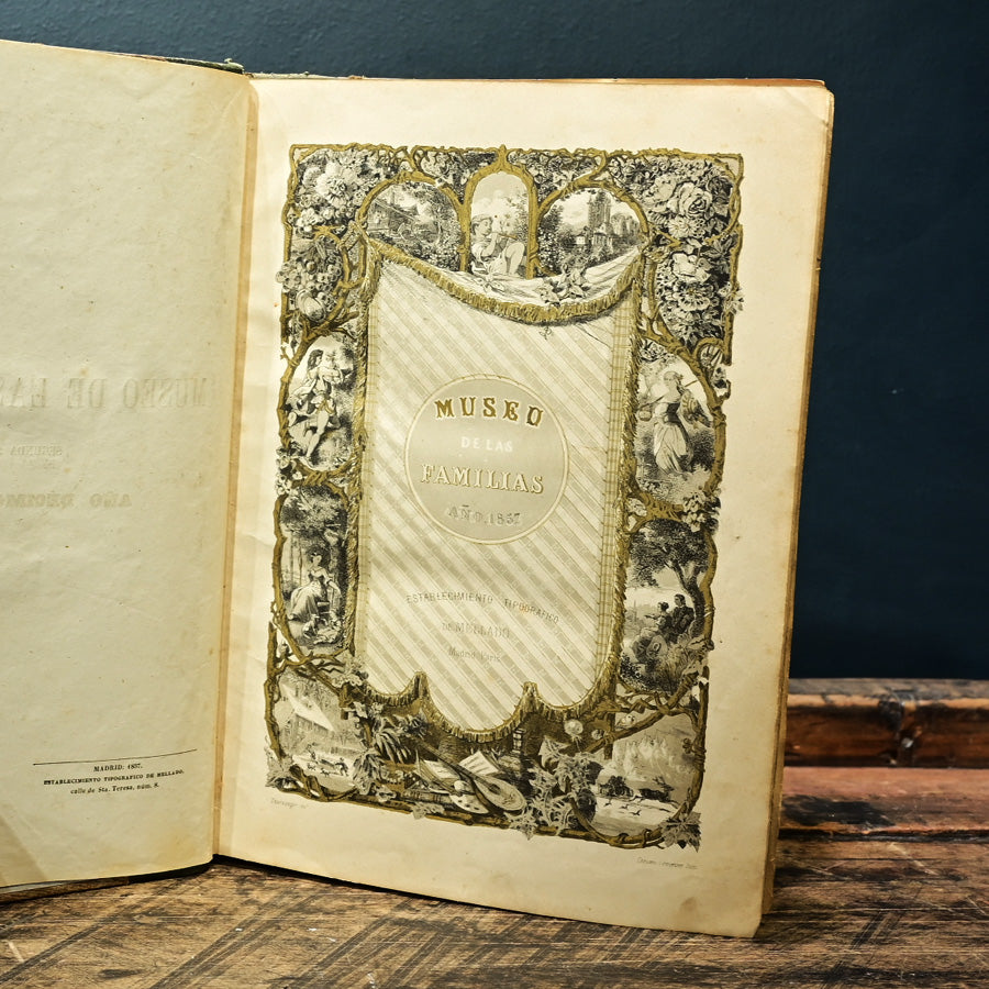 Libro Museo de las Familias 1895