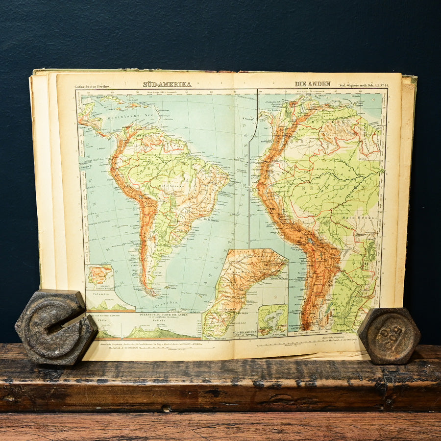 Atlas metódico de escuela Sydow-Wagners 1920