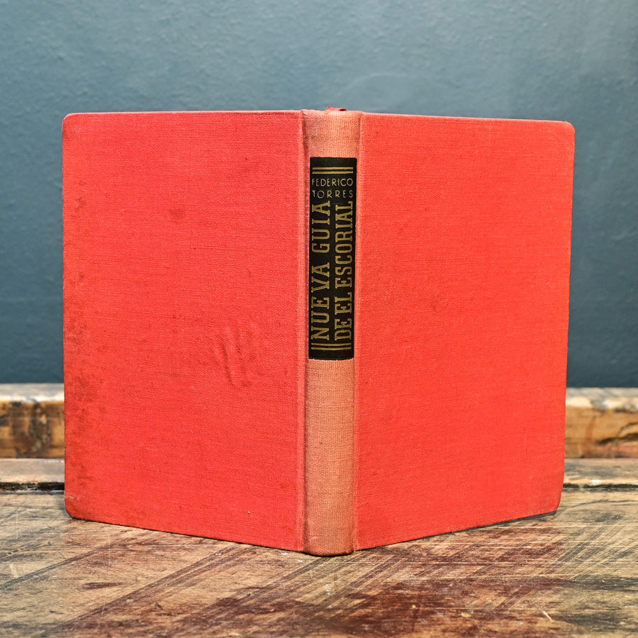 Libro Nueva Guía de El Escorial 1952