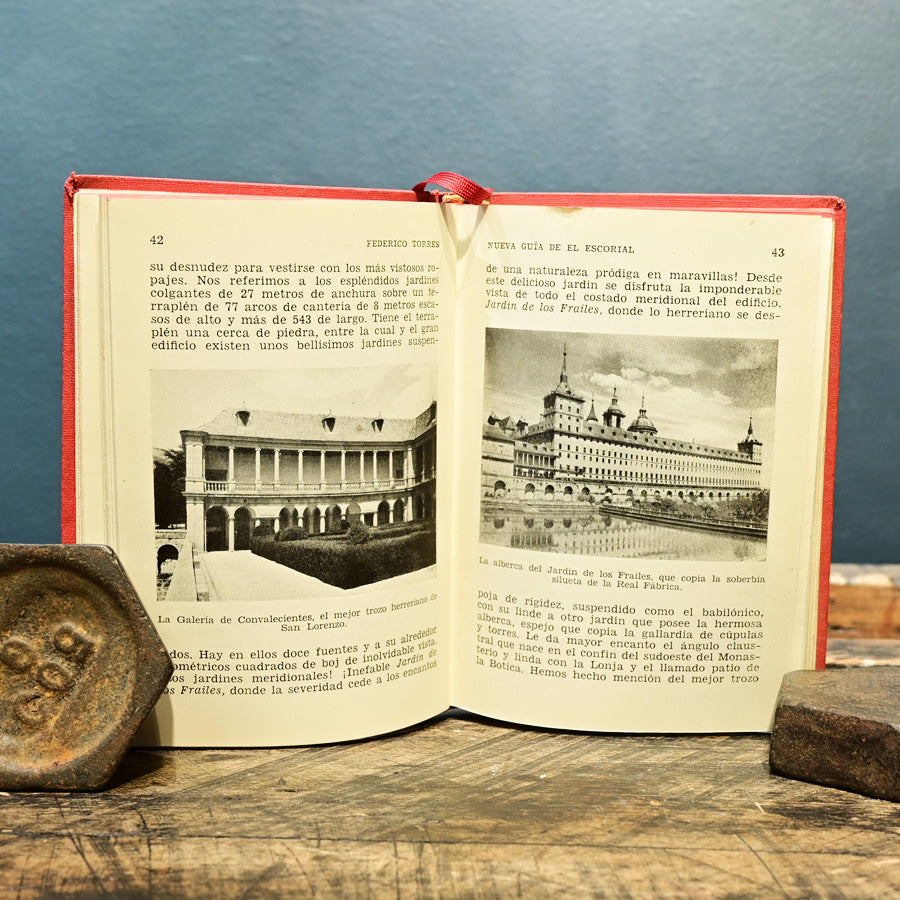 Libro Nueva Guía de El Escorial 1952