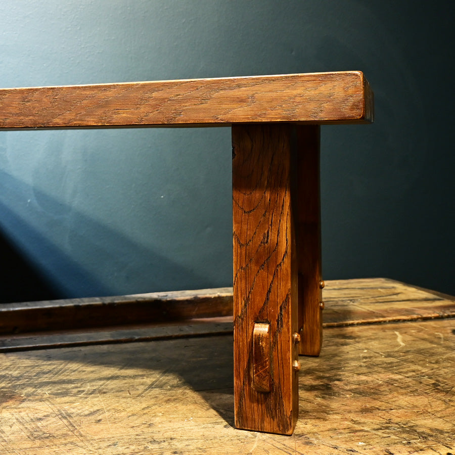 Mesita baja en roble