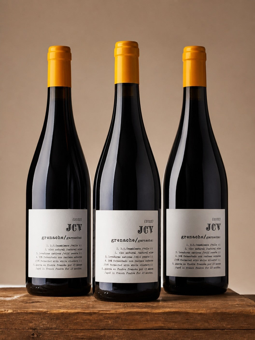 Vino JCV Villard Grenache 2022 D.O.Casablanca x 3 Botellas