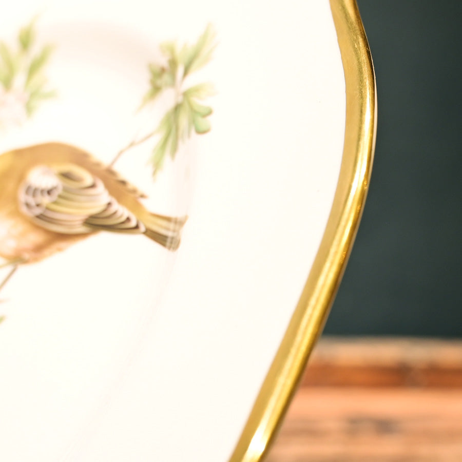 Plato porcelana bone china Spode aves británicas Chaffinch