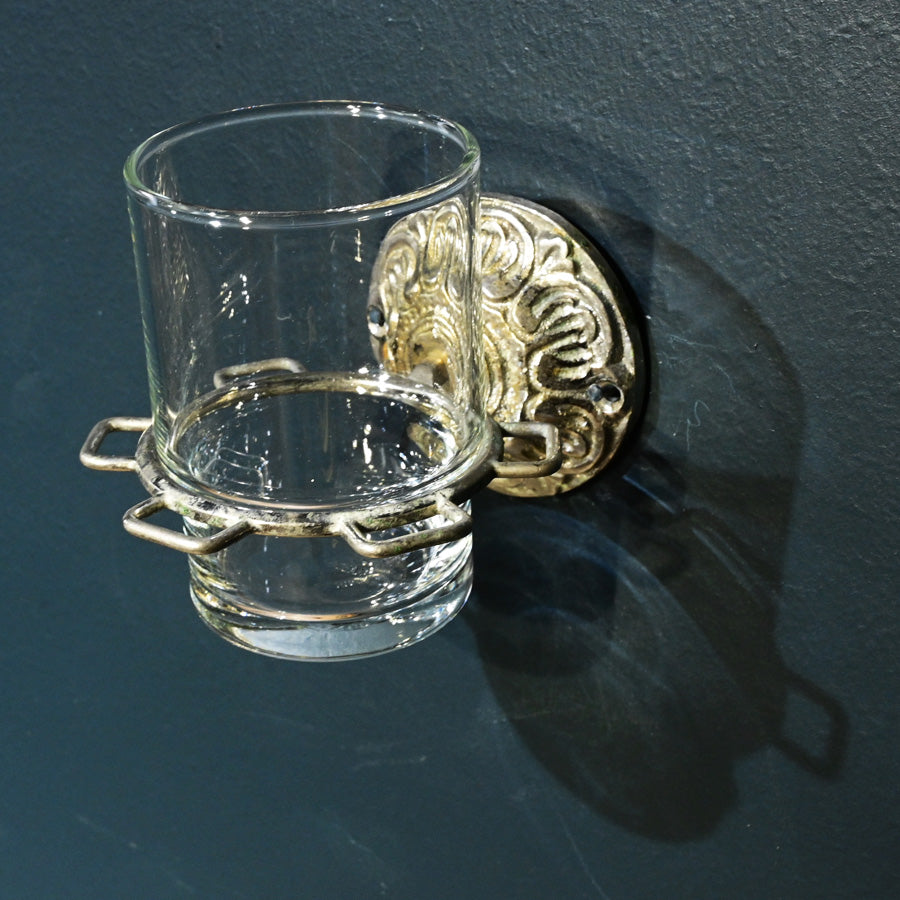 Porta vaso y cepillos para baño