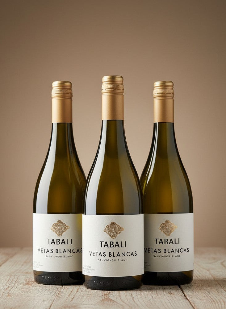 Vino Tabalí Vetas Blancas Sauvignon Blanc 2024 D.O. Limarí x 3 BOTELLAS