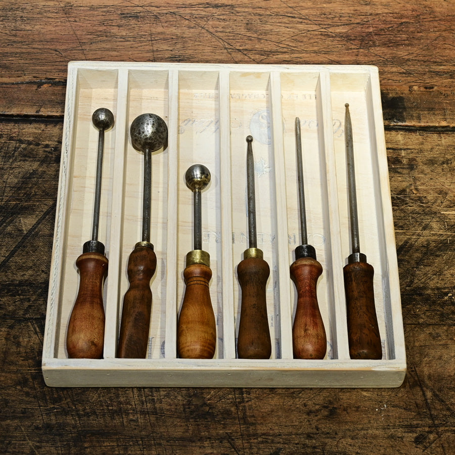 Set de 6 herramientas de orfebre