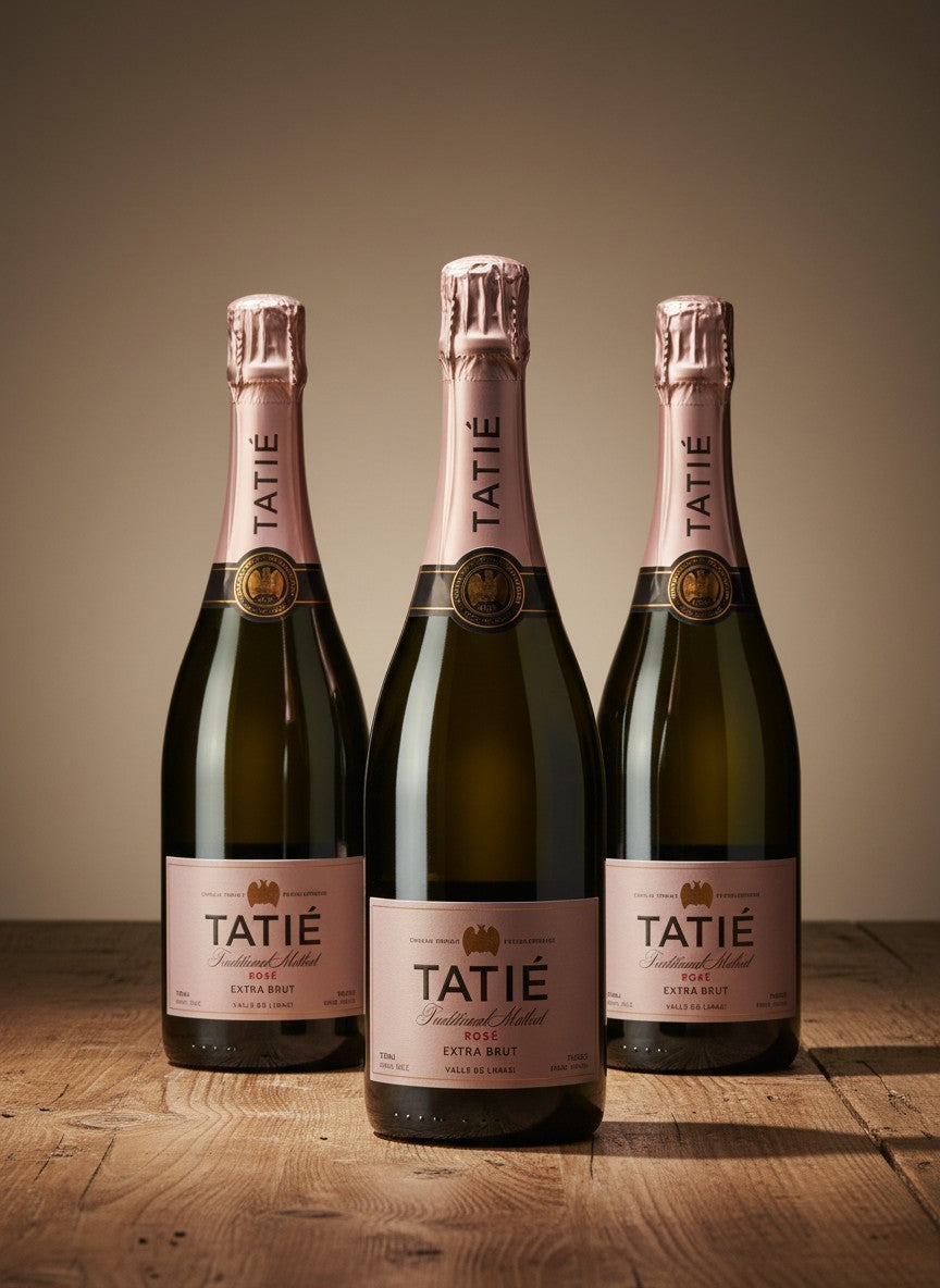 Espumante Tabalí Tatie Rosé Extra Brut D.O. Limarí x 3 BOTELLAS