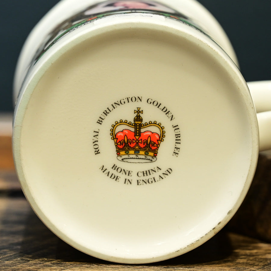 Tazón conmemorativo Golden Jubilee Elizabeth II
