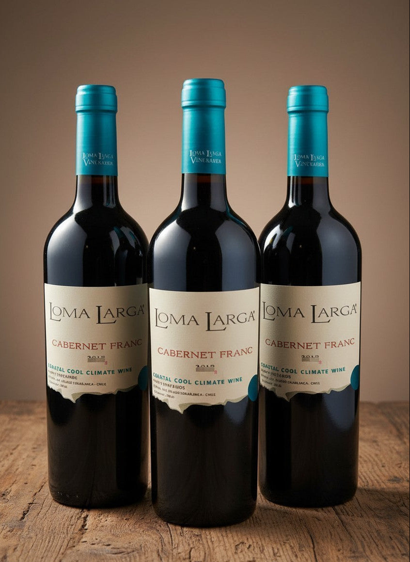 Vino Loma Larga Cabernet Franc 2021 D.O. Casablanca x 3 BOTELLAS