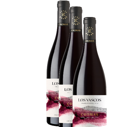 Vino Los Vascos Cromas Syrah 2021 D.O. Colchagua x 3 BOTELLAS