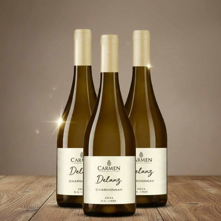Vino Carmen Delanz Chardonnay 2024 D.O. Limari x 3 BOTELLAS