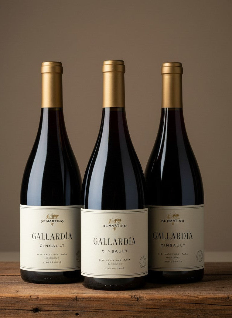 Vino De Martino Gallardía Cinsault 2025 D.O. Itata x 3 BOTELLAS