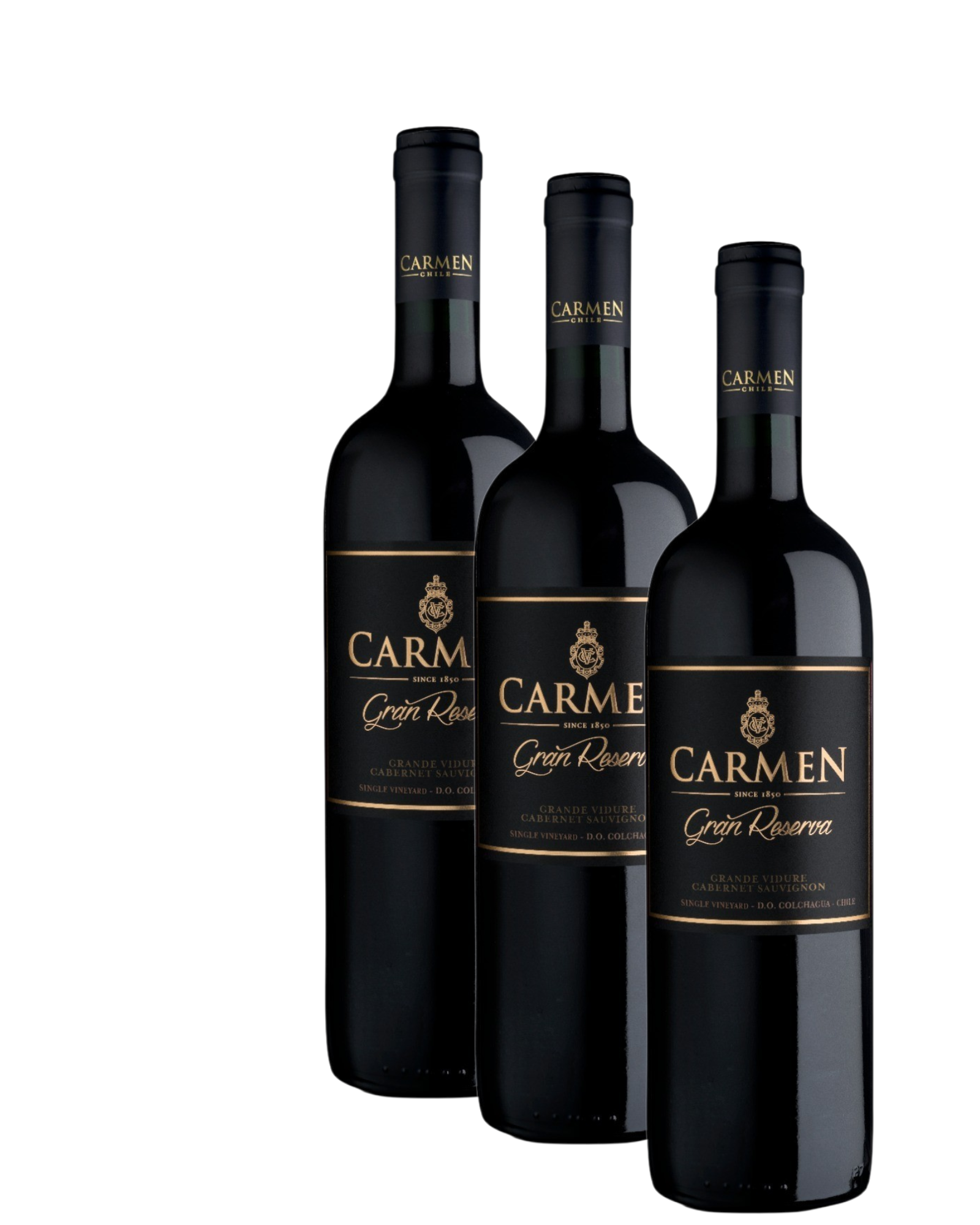 Vino Carmen Grande Vidure Gran Reserva 2023 D.O. Maipo x 3 BOTELLAS