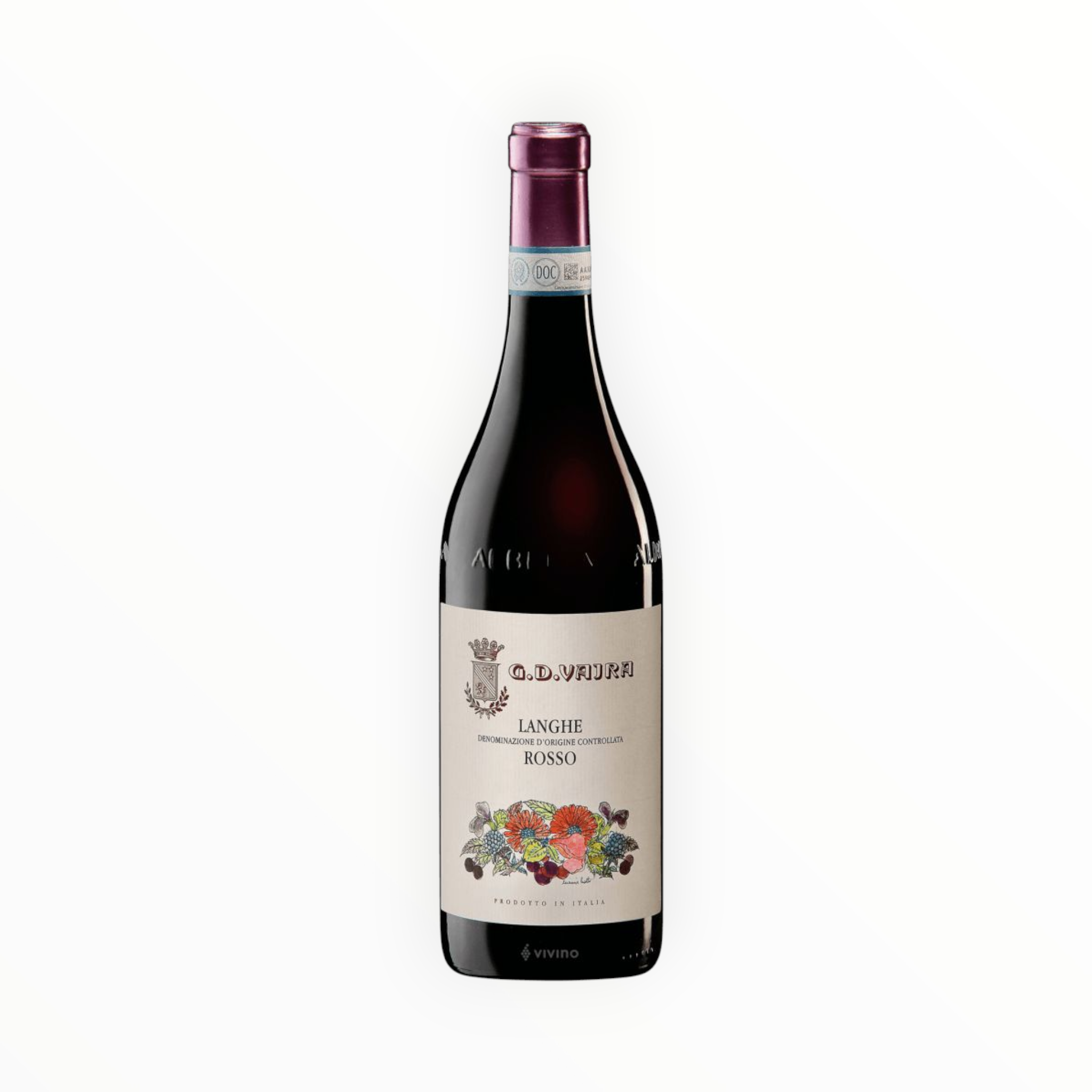 Vino Extranjero G.D. Vajra Ensamblaje Rosso D.O.C. Langhe (Piedmont Italia)