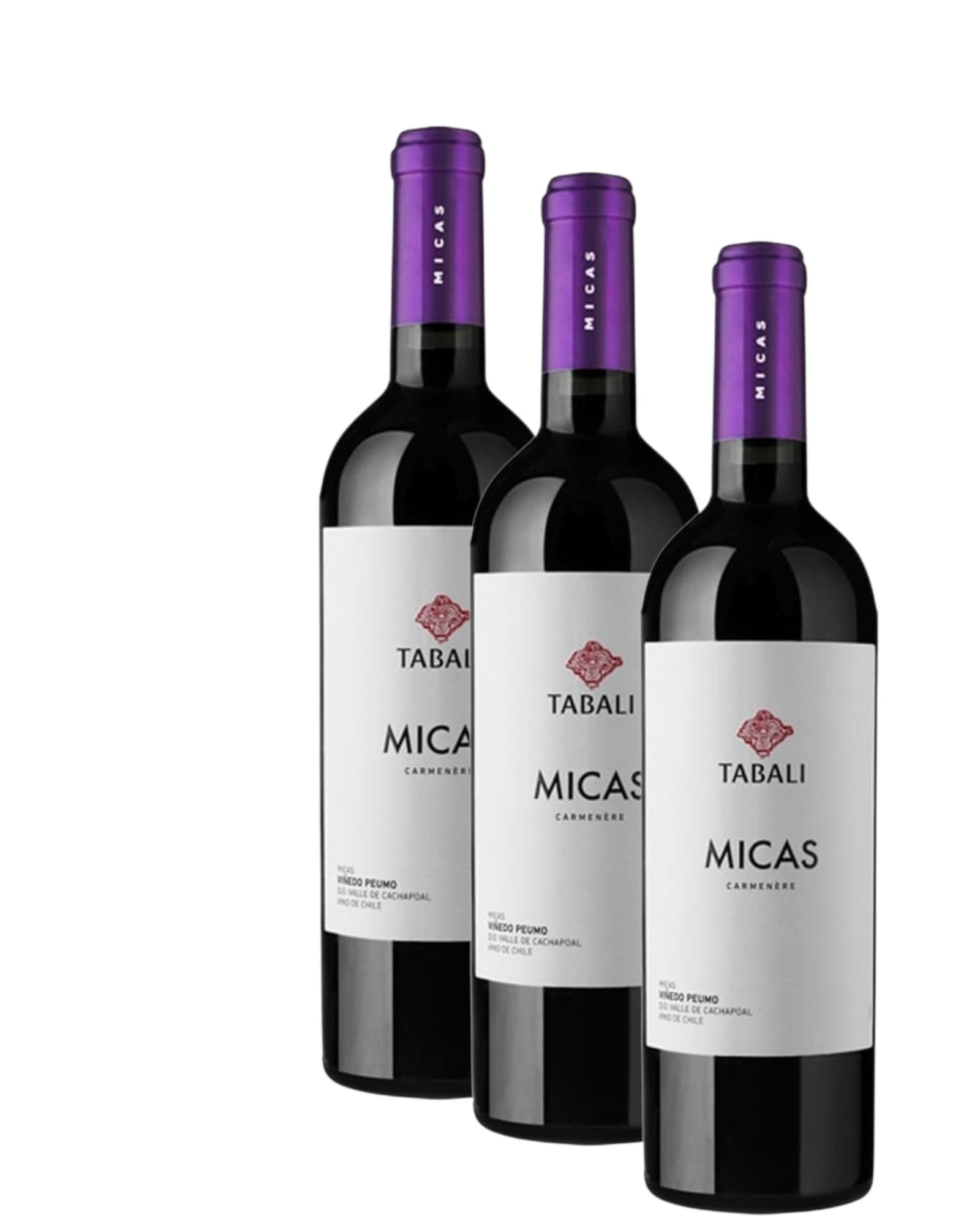 Vino Tabali Micas Carmenere 2024 D.O. Cachapoal x 3 BOTELLAS