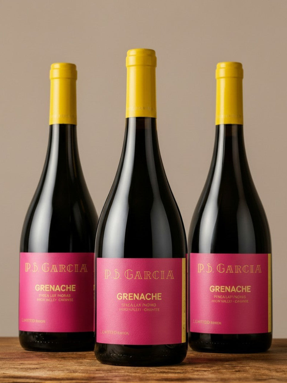 Vino P.S. García Grenache 2021 D.O Casablanca x 3 BOTELLAS